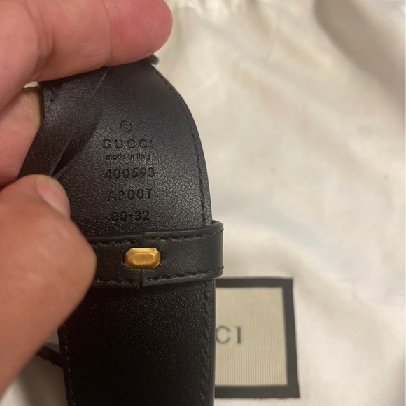 Authentic Gucci Belt size 80/32 . - Picture 8 of 10